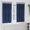 Zasłony zaciemniające 2 pcs Ciemnoniebieski 140 x 175 cm