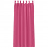 Firany blackout z kółkami 2 pcs Jasnoróżowy 245 x 140 cm