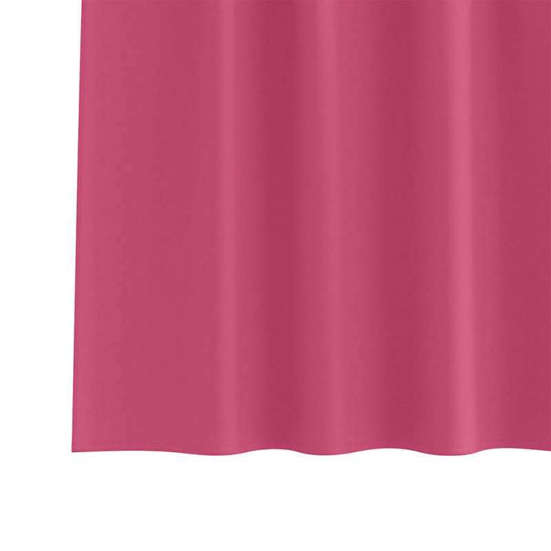 Firany blackout z kółkami 2 pcs Jasnoróżowy 245 x 140 cm