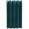 Zasłony zaciemniające 2 pcs Ciemna zieleń 140 x 140 cm Aksamit