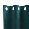 Zasłony zaciemniające 2 pcs Ciemna zieleń 140 x 260 cm Aksamit