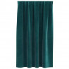 Zasłony zaciemniające 2 pcs Ciemna zieleń 140 x 140 cm Aksamit
