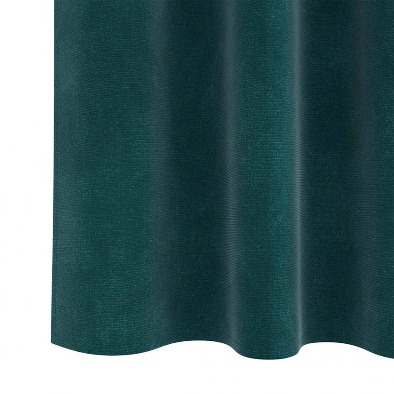 Zasłony zaciemniające 2 pcs Ciemna zieleń 140 x 245 cm Aksamit