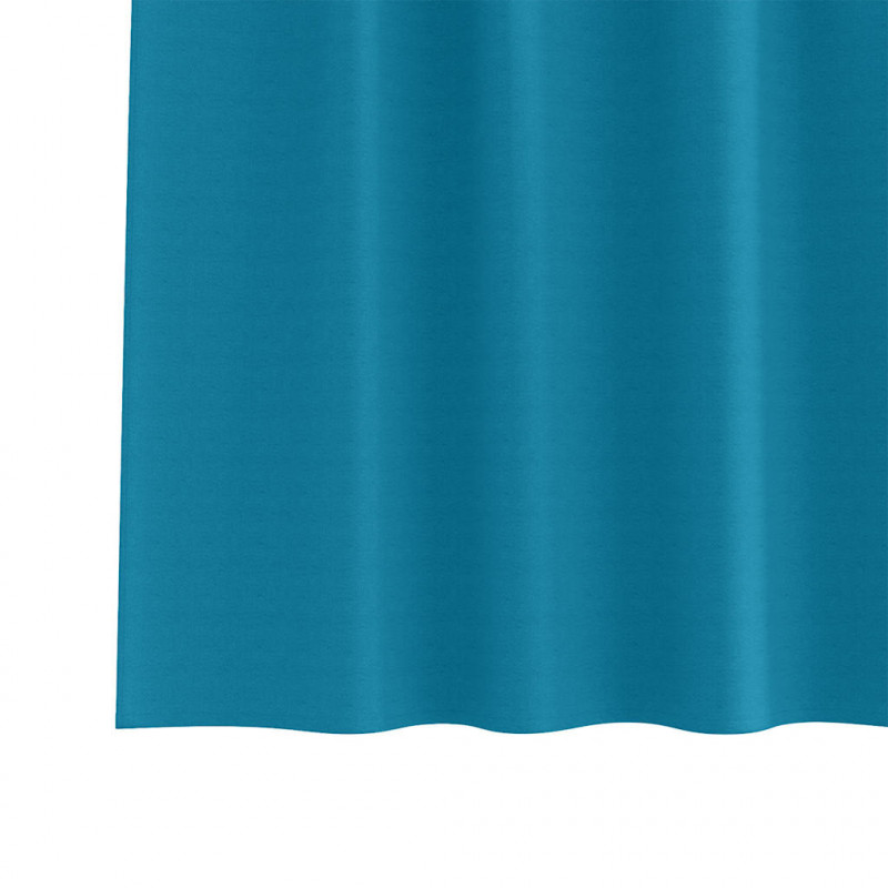 Firany blackout z kółkami 2 pcs Turkusowy 175 x 140 cm