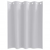 Firany blackout z kółkami 2 pcs Jasnoszary 140 x 140 cm