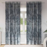 Zasłony z weluru 2 pcs Srebrnoszary 245 x 140 cm Aksamit