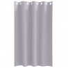 Firany blackout z kółkami 2 pcs Metaliczny Szary 175 x 140 cm