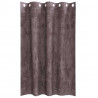 Zasłony z weluru z zasłonami 2 pcs Brązowy 175 x 140 cm Aksamit