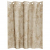 Zasłony z weluru z zasłonami 2 pcs Kremowy 140 x 140 cm Aksamit