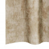 Zasłony z weluru z zasłonami 2 pcs Kremowy 175 x 140 cm Aksamit