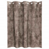 Zasłony z weluru 2 pcs Cappuccino 140 x 140 cm Aksamit