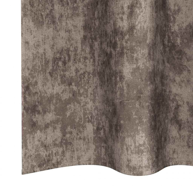 Zasłony z weluru 2 pcs Cappuccino 140 x 140 cm Aksamit