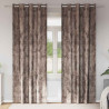 Zasłony z weluru 2 pcs Cappuccino 225 x 140 cm Aksamit