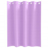 Firany blackout z kółkami 2 pcs Fioletowy 140 x 140 cm