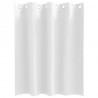 Firany blackout z kółkami 2 pcs Czysta Biała 140 x 140 cm