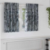 Zasłony z weluru 2 pcs Srebrnoszary 140 x 140 cm Aksamit