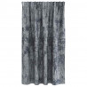 Zasłony z weluru 2 pcs Srebrnoszary 140 x 140 cm Aksamit
