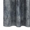 Zasłony z weluru 2 pcs Srebrnoszary 140 x 140 cm Aksamit