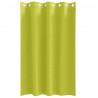 Firany blackout z kółkami 2 pcs Zielony 175 x 140 cm Poliester