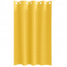 Firany blackout z kółkami 2 pcs Musztardowy Żółty 175 x 140 cm
