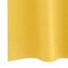 Firany blackout z kółkami 2 pcs Musztardowy Żółty 175 x 140 cm