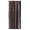 Zasłony z weluru z zasłonami 2 pcs Brązowy 175 x 140 cm Aksamit