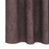 Zasłony z weluru z zasłonami 2 pcs Brązowy 175 x 140 cm Aksamit