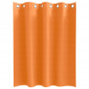 Firany blackout z kółkami 2 pcs Jasnopomarańczowy 140 x 140 cm