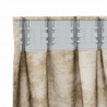Zasłony z weluru z zasłonami 2 pcs Kremowy 140 x 140 cm Aksamit
