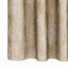 Zasłony z weluru z zasłonami 2 pcs Kremowy 260 x 140 cm Aksamit