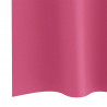 Firany blackout z kółkami 2 pcs Jasnoróżowy 245 x 140 cm