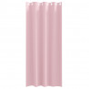 Firany blackout z kółkami 2 pcs Dziecięcy róż 260 x 140 cm