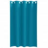 Firany blackout z kółkami 2 pcs Turkusowy 175 x 140 cm