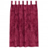 Zasłony z weluru 2 pcs czerwone wino 175 x 140 cm Aksamit