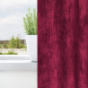 Zasłony z weluru 2 pcs czerwone wino 245 x 140 cm Aksamit