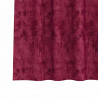 Zasłony z weluru 2 pcs czerwone wino 245 x 140 cm Aksamit