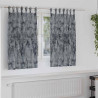 Zasłony z weluru 2 pcs Srebrnoszary 140 x 140 cm Aksamit