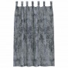 Zasłony z weluru 2 pcs Srebrnoszary 175 x 140 cm Aksamit