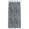 Zasłony z weluru 2 pcs Srebrnoszary 260 x 140 cm Aksamit