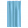 Firany blackout z kółkami 2 pcs Jasnoniebieski 140 x 140 cm