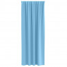 Firany blackout z kółkami 2 pcs Jasnoniebieski 260 x 140 cm