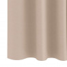 Firany blackout z kółkami 2 pcs Ciemnoszary 175 x 140 cm