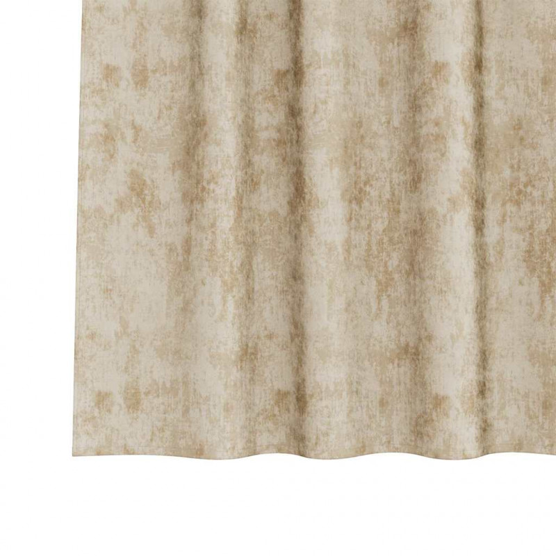 Zasłony z weluru z zasłonami 2 pcs Kremowy 245 x 140 cm Aksamit