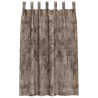 Zasłony z weluru 2 pcs Cappuccino 175 x 140 cm Aksamit
