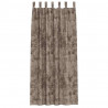 Zasłony z weluru 2 pcs Cappuccino 245 x 140 cm Aksamit