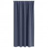 Firany blackout z kółkami 2 pcs Antracyt 175 x 140 cm Poliester