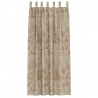 Zasłony z weluru 2 pcs szampański 225 x 140 cm Aksamit