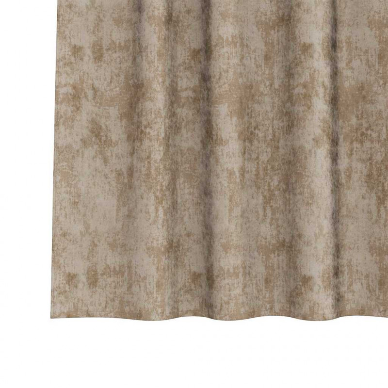 Zasłony z weluru 2 pcs szampański 225 x 140 cm Aksamit
