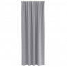 Firany blackout z kółkami 2 pcs Jasnoszary 245 x 140 cm