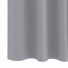 Firany blackout z kółkami 2 pcs Jasnoszary 260 x 140 cm